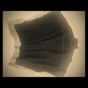 Splendid black and gray sweater poncho